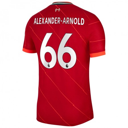 Koszulka Liverpool Trent Alexander-Arnold 66 Domowe Koszulki Piłkarskie 2021-2022 Krótki Rękaw